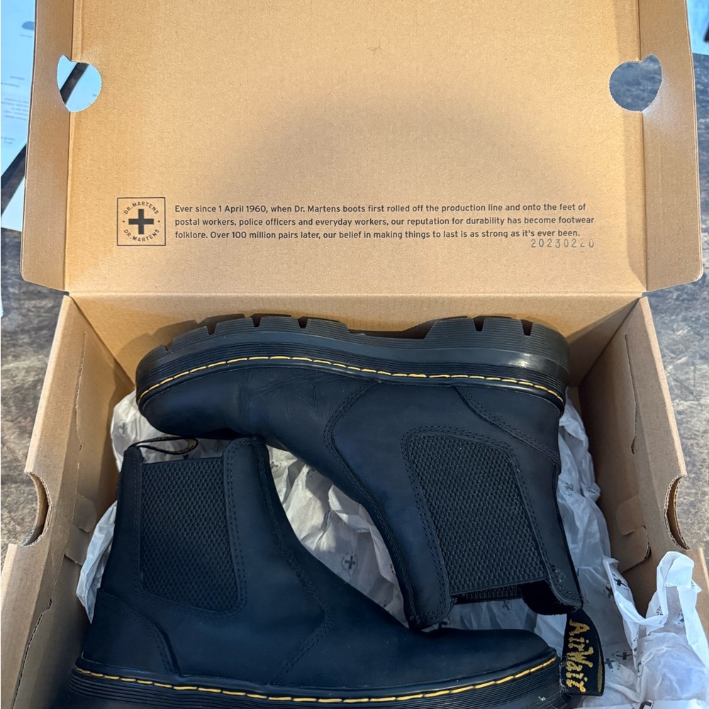 Dr. Martens Black Ankle Boots